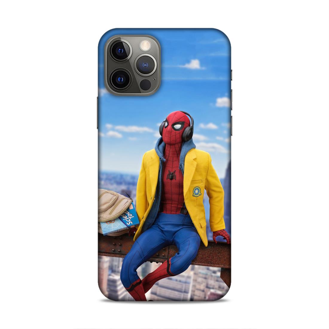 Cool Spiderman Hard Back Case For Apple iPhone 12 / 12 Pro