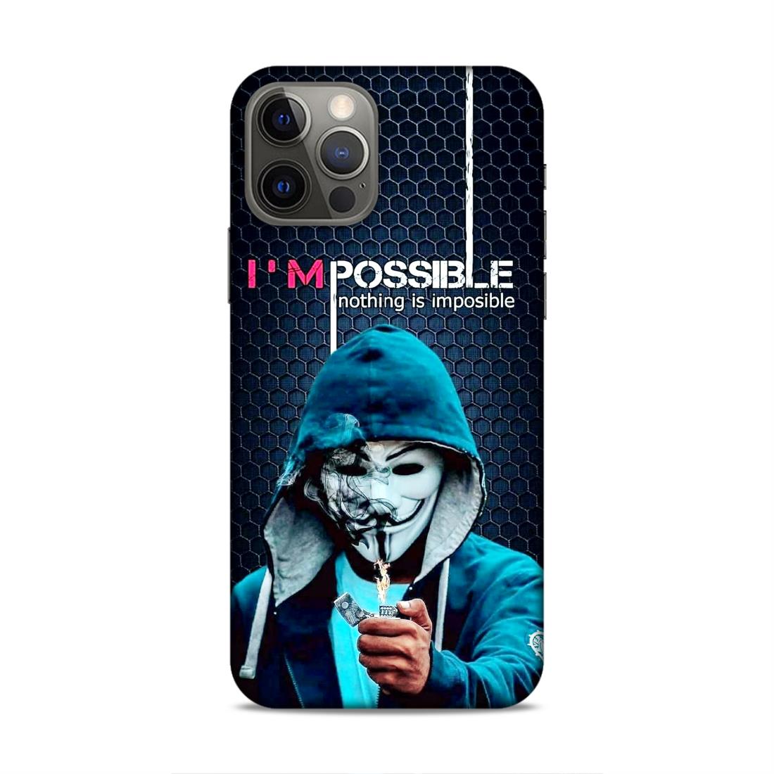 Im Possible Hard Back Case For Apple iPhone 12 / 12 Pro