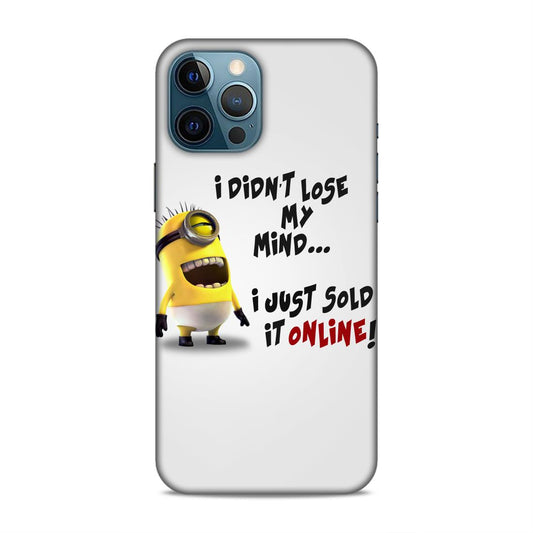 Minions Hard Back Case For Apple iPhone 12 Pro Max