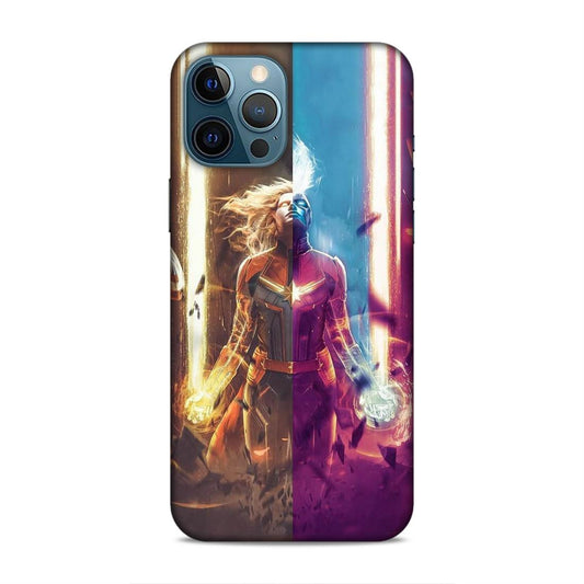 Captain Marvel Hard Back Case For Apple iPhone 12 Pro Max