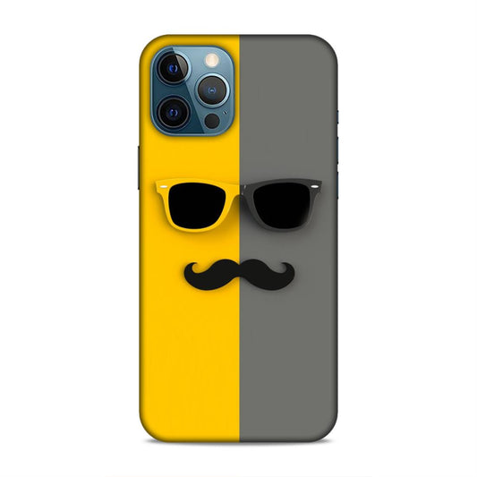 Spect and Mustache Hard Back Case For Apple iPhone 12 Pro Max