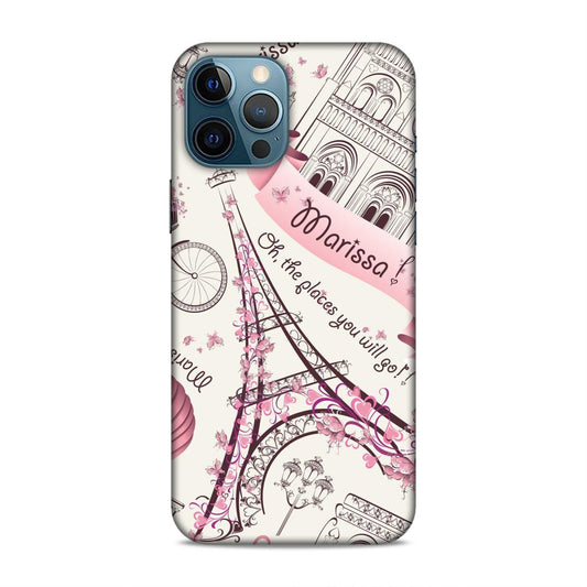 Love Efile Tower Hard Back Case For Apple iPhone 12 Pro Max