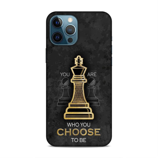 Who You Choose to Be Hard Back Case For Apple iPhone 12 Pro Max