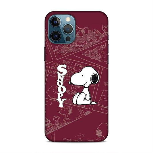 Snoopy Cartton Hard Back Case For Apple iPhone 12 Pro Max