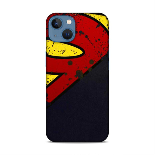 Superman Logo Hard Back Case For Apple iPhone 13 / 14