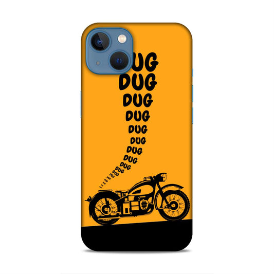 Dug Dug Motor Cycle Hard Back Case For Apple iPhone 13 / 14
