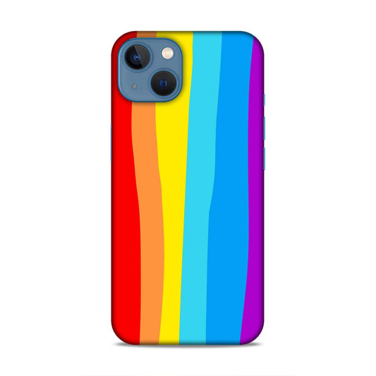 Rainbow Hard Back Case For Apple iPhone 13 / 14
