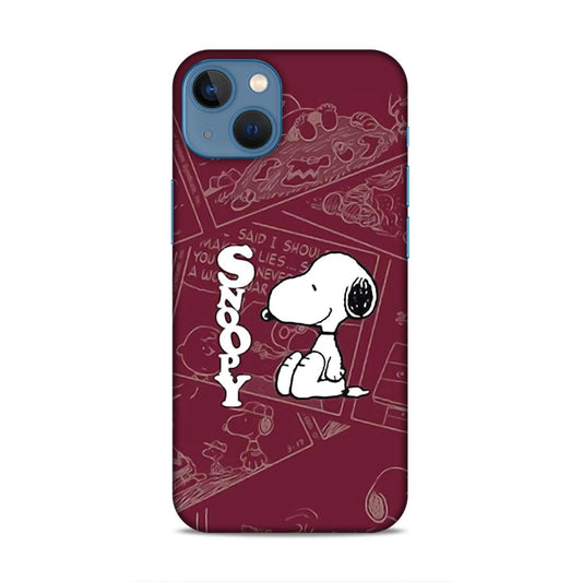 Snoopy Cartton Hard Back Case For Apple iPhone 13 Mini