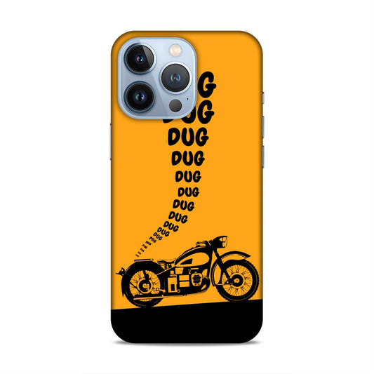 Dug Dug Motor Cycle Hard Back Case For Apple iPhone 13 Pro