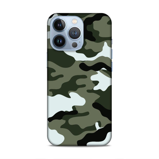 Army Suit Hard Back Case For Apple iPhone 13 Pro