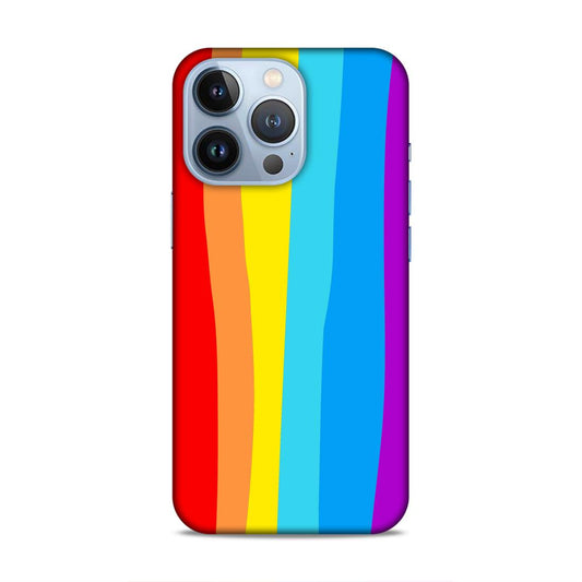 Rainbow Hard Back Case For Apple iPhone 13 Pro