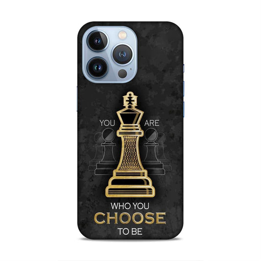 Who You Choose to Be Hard Back Case For Apple iPhone 13 Pro