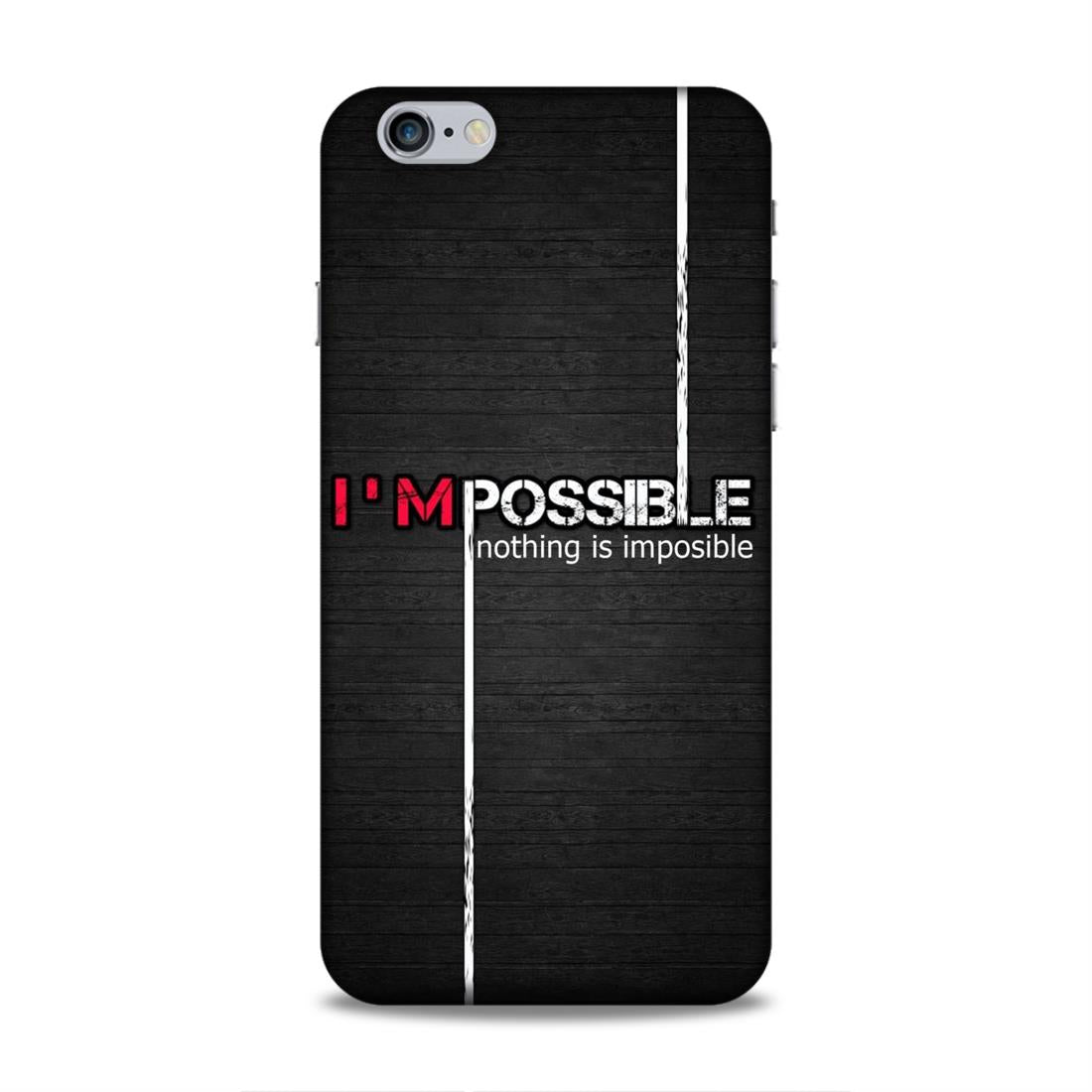 I'm Possible Hard Back Case For Apple iPhone 6 Plus / 6s Plus