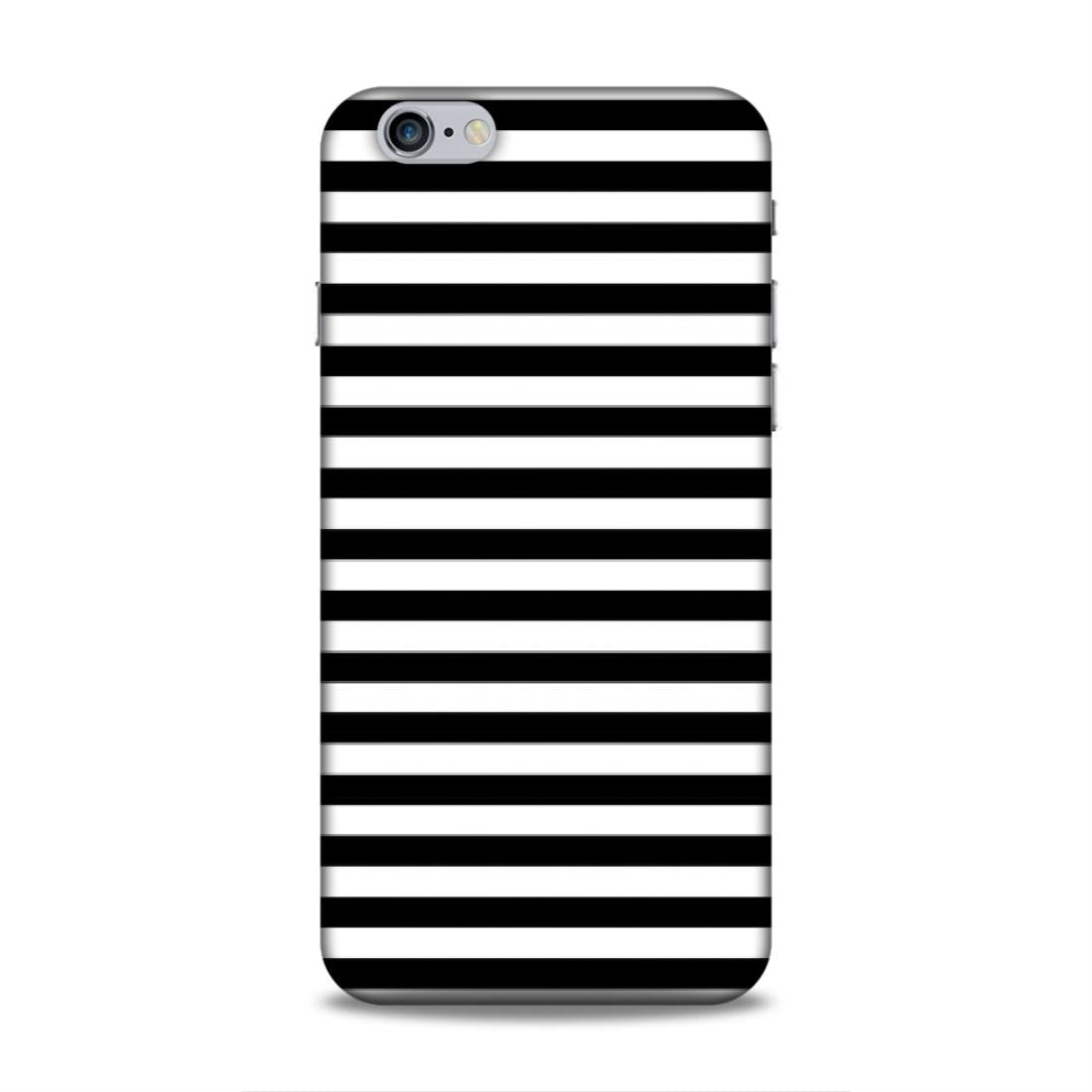 Black and White Line Hard Back Case For Apple iPhone 6 Plus / 6s Plus