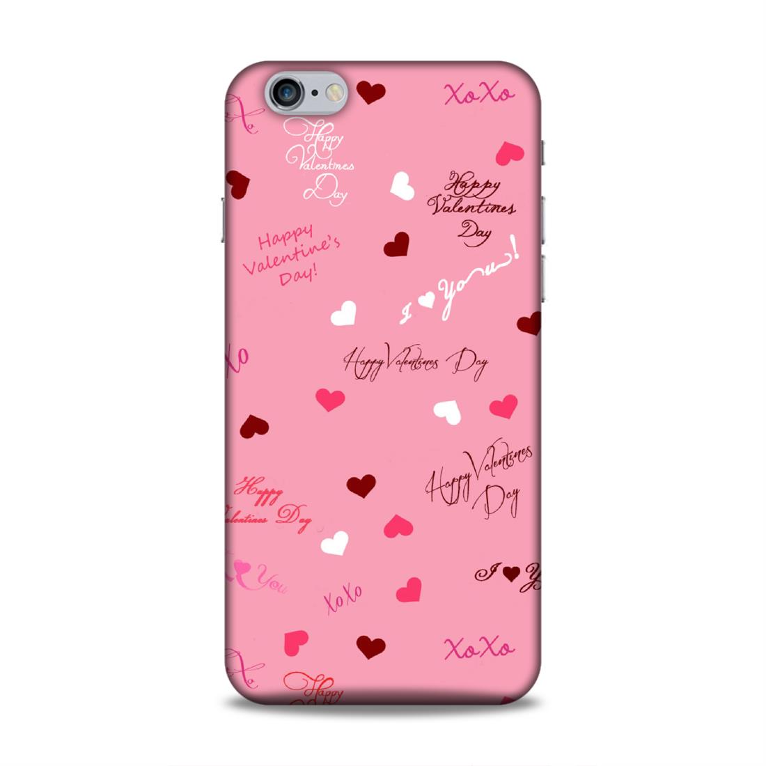 Happy Valentines Day Hard Back Case For Apple iPhone 6 Plus / 6s Plus