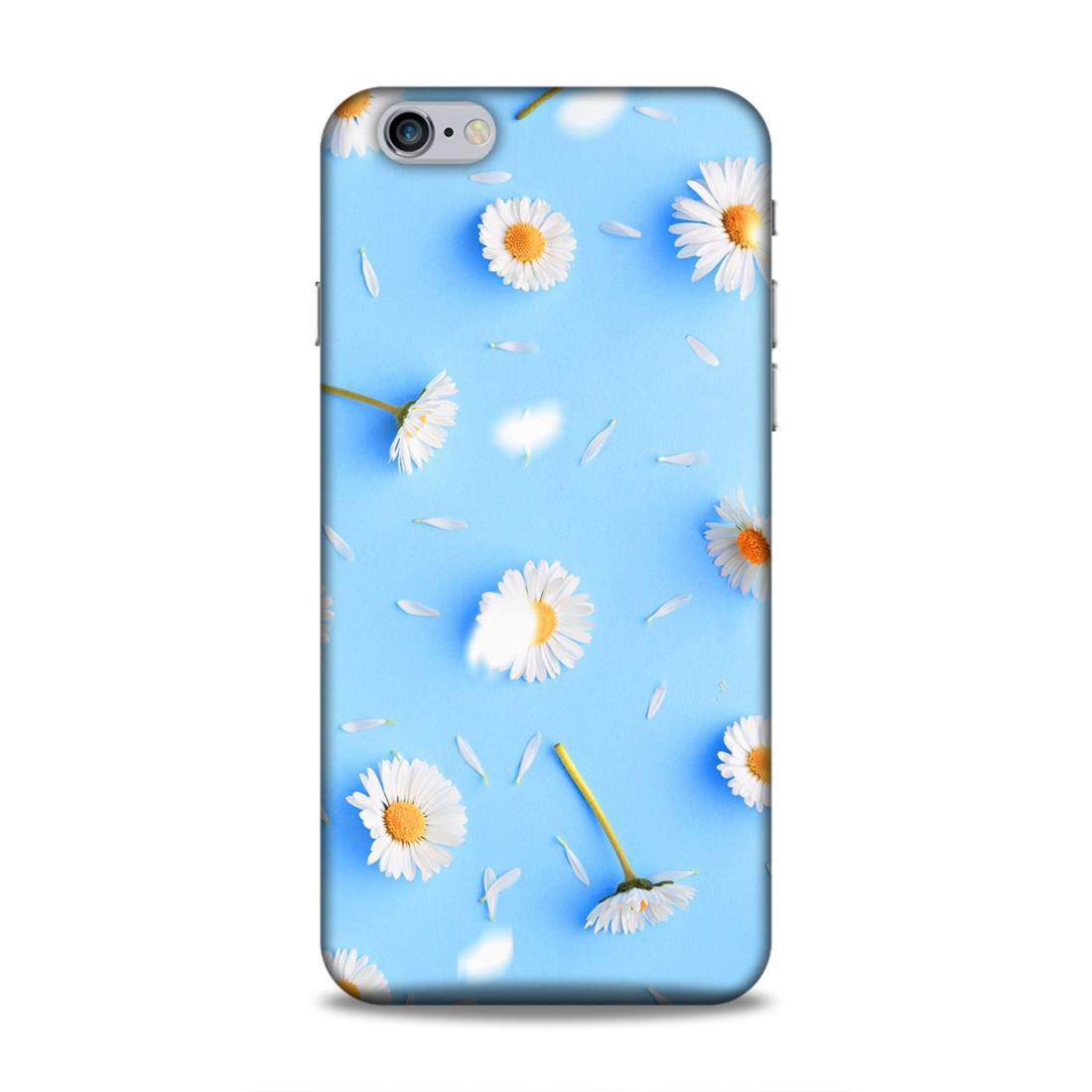 Floral In Sky Blue Hard Back Case For Apple iPhone 6 Plus / 6s Plus