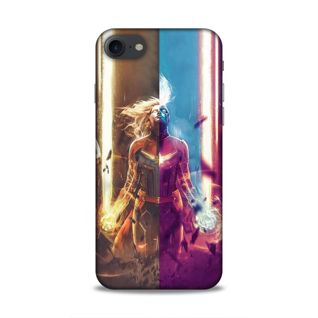 Captain Marvel Hard Back Case For Apple iPhone 7 / 8 / SE 2020