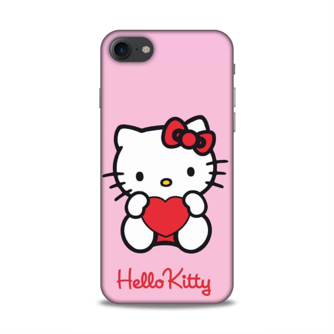 Hello Kitty in Pink Hard Back Case For Apple iPhone 7 / 8 / SE 2020