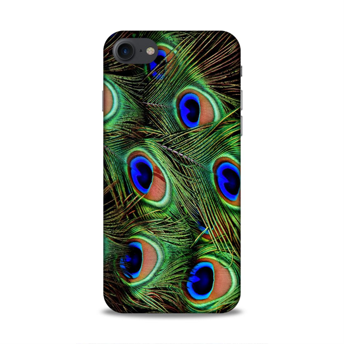 Peacock Feather Hard Back Case For Apple iPhone 7 / 8 / SE 2020