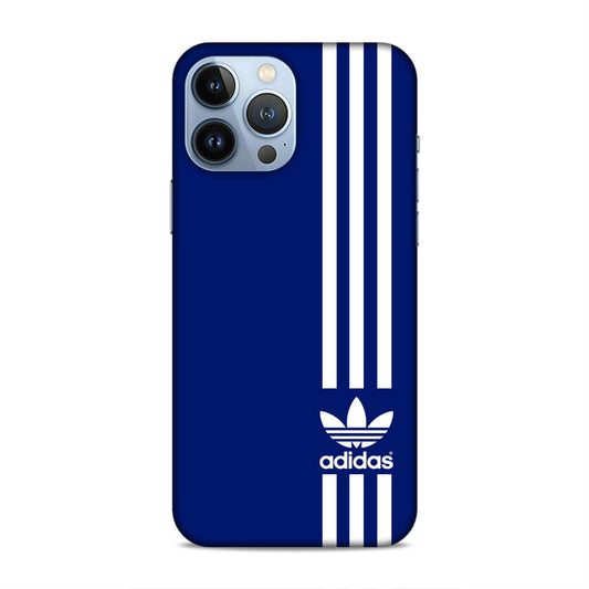 Adidas in Blue Hard Back Case For Apple iPhone 13 Pro Max