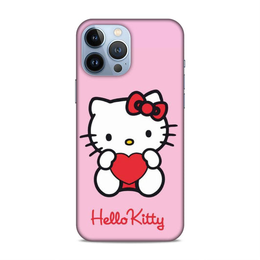 Hello Kitty in Pink Hard Back Case For Apple iPhone 13 Pro Max