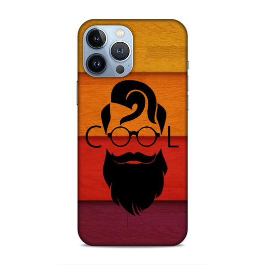 Cool Beard Man Hard Back Case For Apple iPhone 13 Pro Max