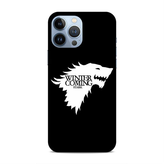 Winter Is Coming Stark Hard Back Case For Apple iPhone 13 Pro Max