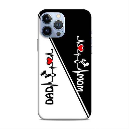 Mom Dad Hard Back Case For Apple iPhone 13 Pro Max