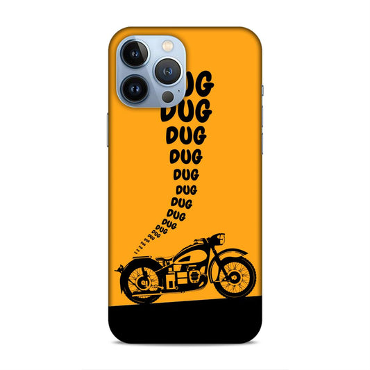 Dug Dug Motor Cycle Hard Back Case For Apple iPhone 13 Pro Max