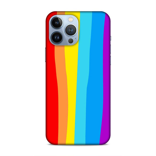 Rainbow Hard Back Case For Apple iPhone 13 Pro Max