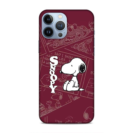 Snoopy Cartton Hard Back Case For Apple iPhone 13 Pro Max