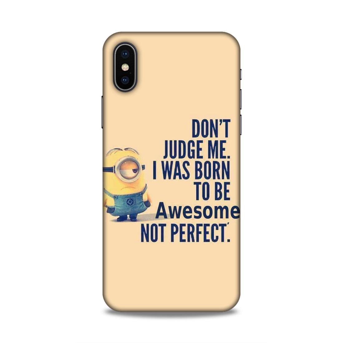Minions Hard Back Case For Apple iPhone X/XS