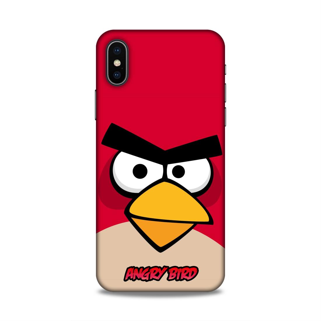 Angry Bird Red Name Hard Back Case For Apple iPhone X/XS