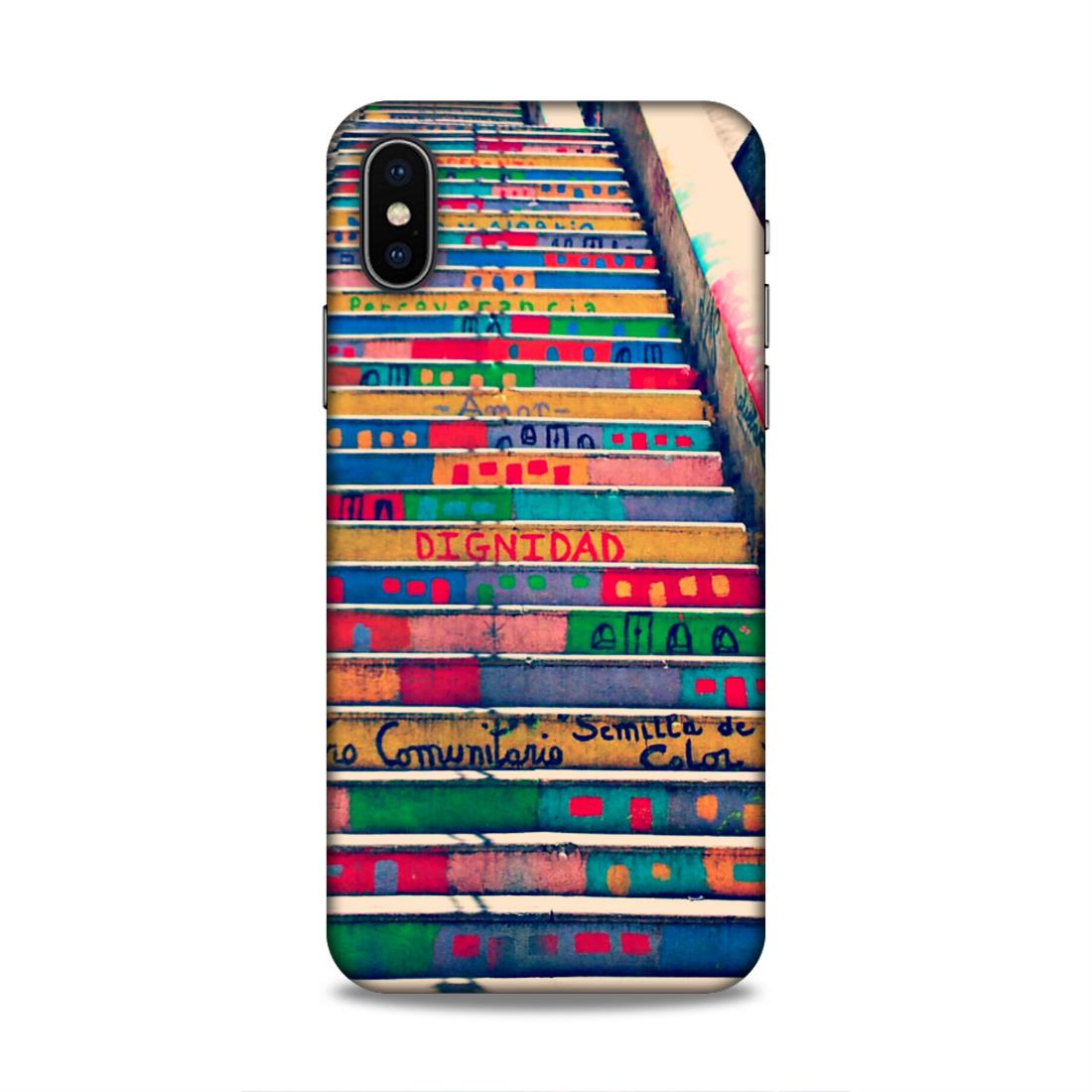 Stairs Hard Back Case For Apple iPhone X/XS