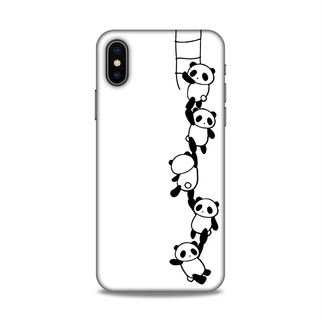 Panda Hard Back Case For Apple iPhone X/XS