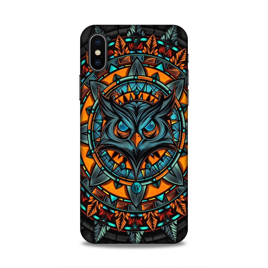 Owl Hard Back Case For Apple iPhone X/XS