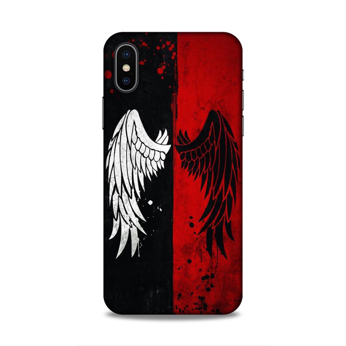 Angel-Devil Hard Back Case For Apple iPhone X/XS