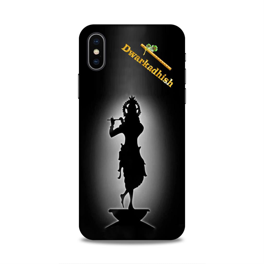 Dwarkadhish Hard Back Case For Apple iPhone X/XS
