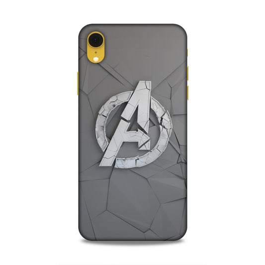 Avengers Symbol Hard Back Case For Apple iPhone XR