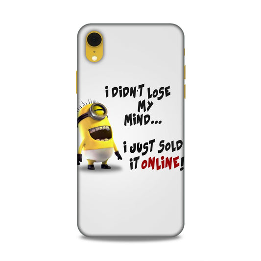 Minions Hard Back Case For Apple iPhone XR