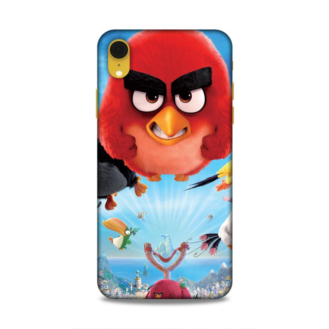 Flying Angry Bird Hard Back Case For Apple iPhone XR