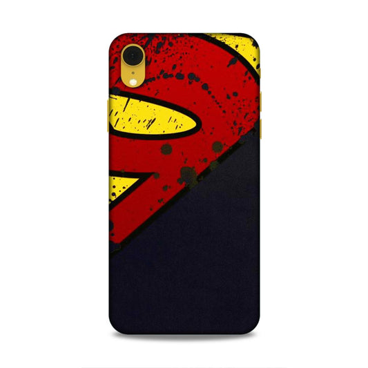 Superman Logo Hard Back Case For Apple iPhone XR