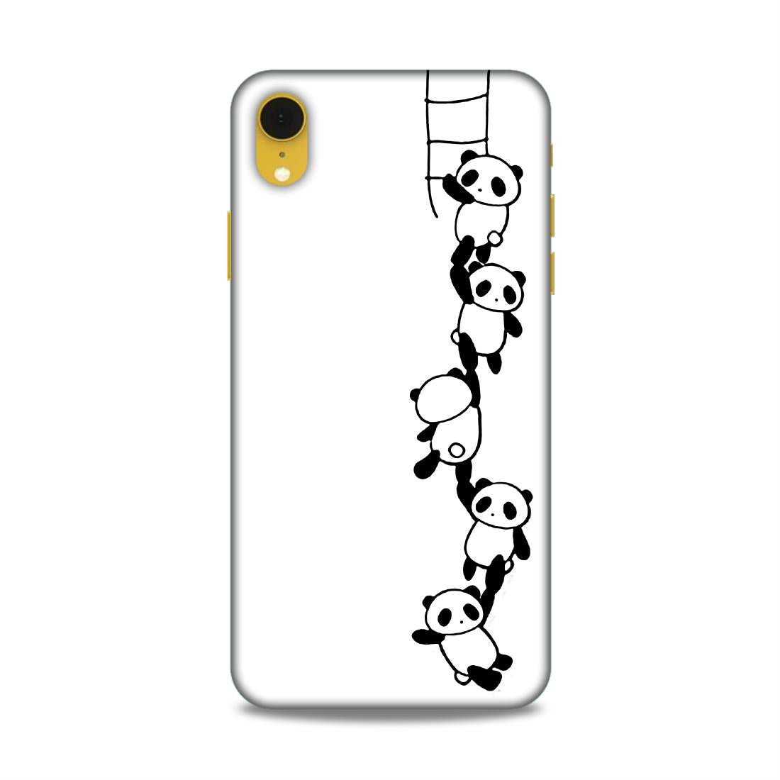 Panda Hard Back Case For Apple iPhone XR