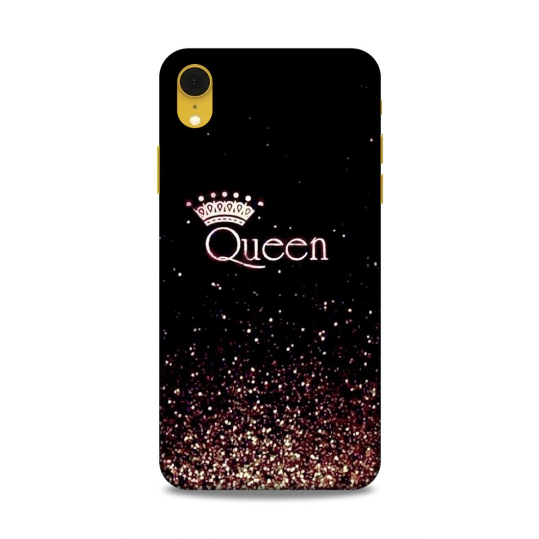 Queen Wirh Crown Hard Back Case For Apple iPhone XR