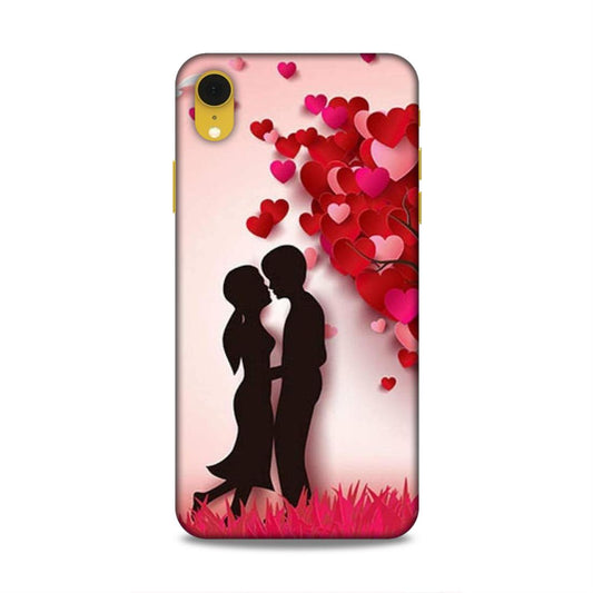 Couple Love Hard Back Case For Apple iPhone XR