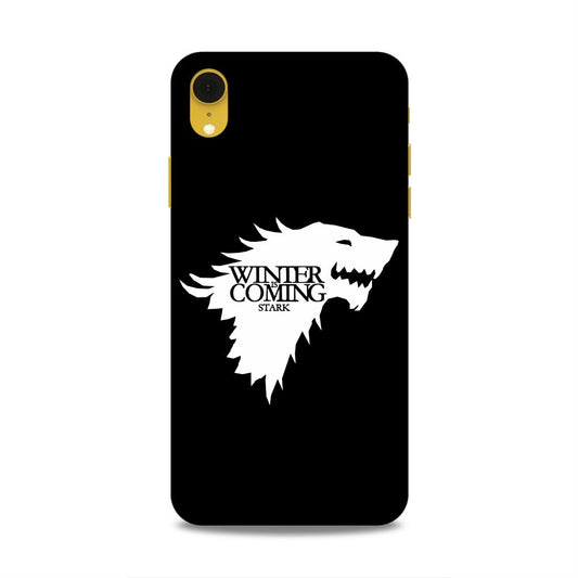 Winter Is Coming Stark Hard Back Case For Apple iPhone XR