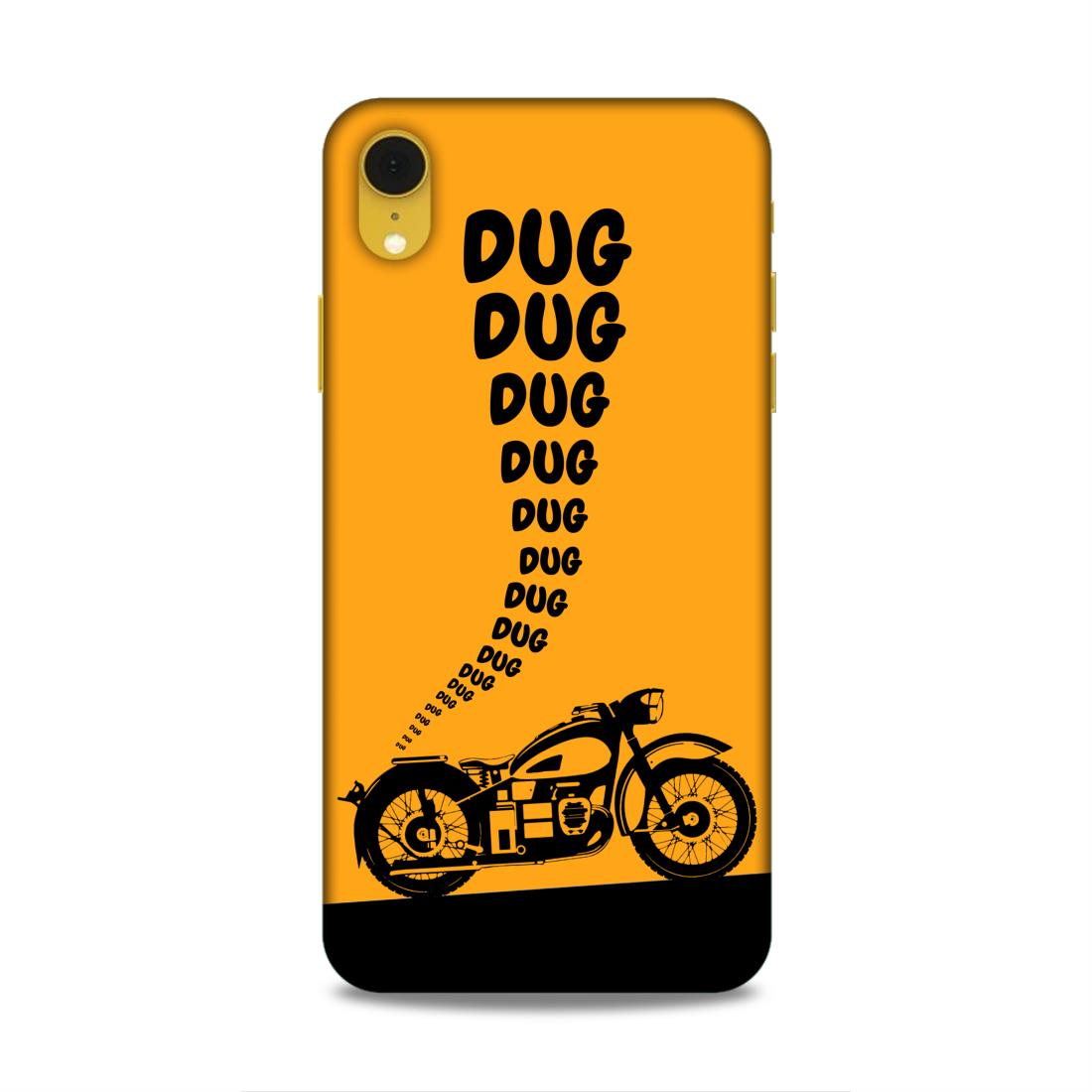 Dug Dug Motor Cycle Hard Back Case For Apple iPhone XR