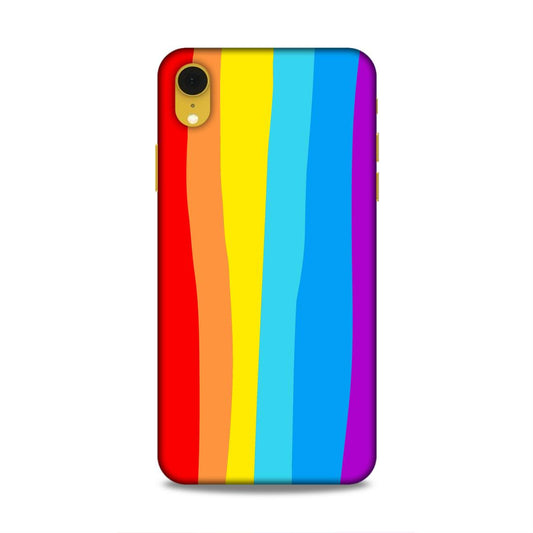 Rainbow Hard Back Case For Apple iPhone XR