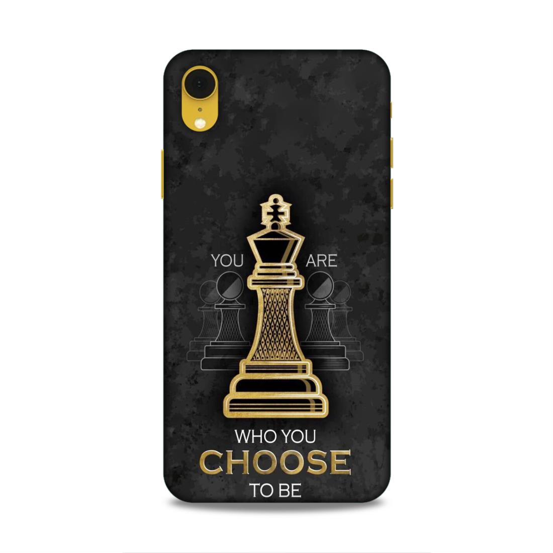 Who You Choose to Be Hard Back Case For Apple iPhone XR