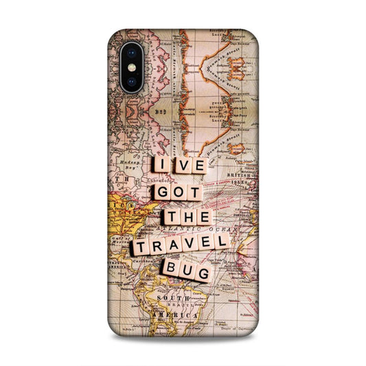 Travel Bug Hard Back Case For Apple iPhone XS Max